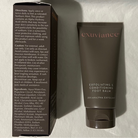 🌟NIB🌟 EXUVIANCE Exfoliating & Conditioning Foot Balm - Picture 8 of 8